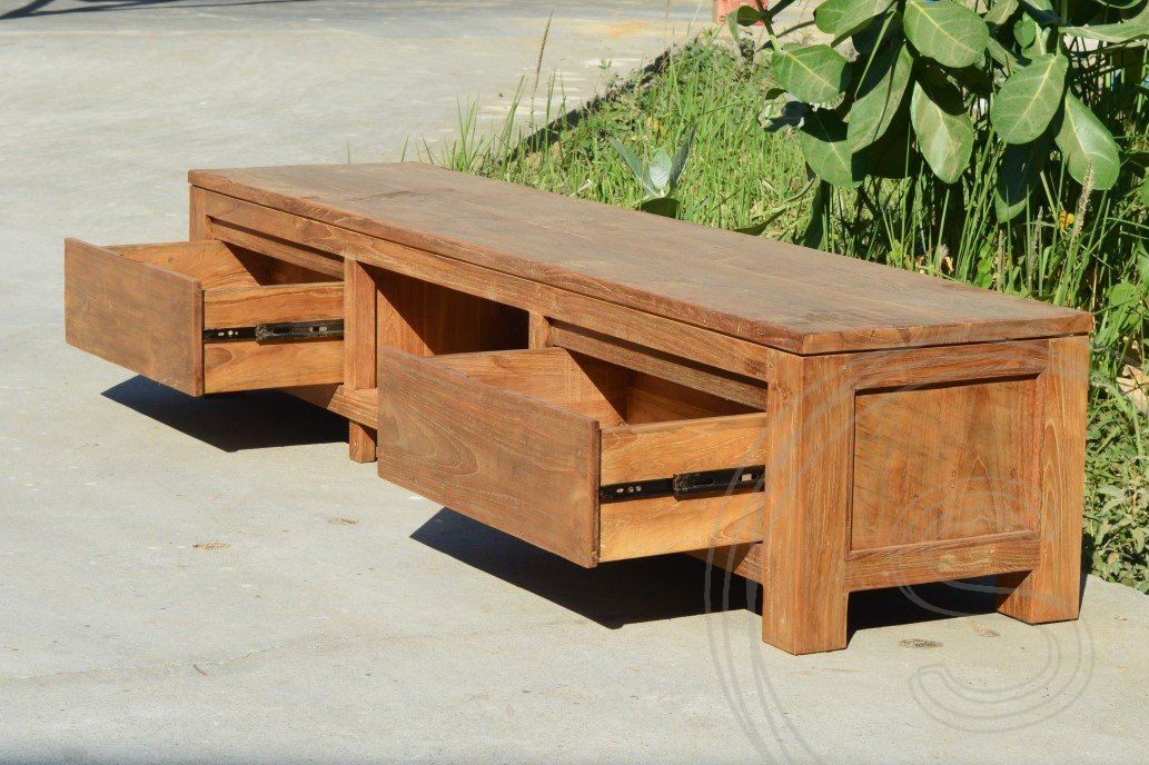 Teak TV Sideboard 200cm Dingklik