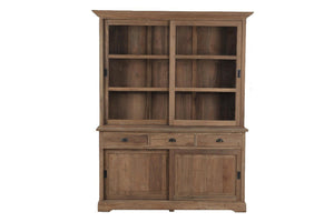 Teak Vitrineschrank Smooth