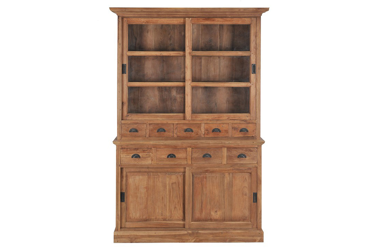 Teak Schrank gebürstet