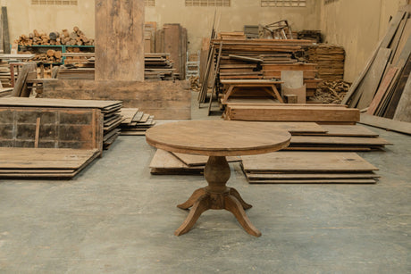 Runder Teak Tisch Anteak