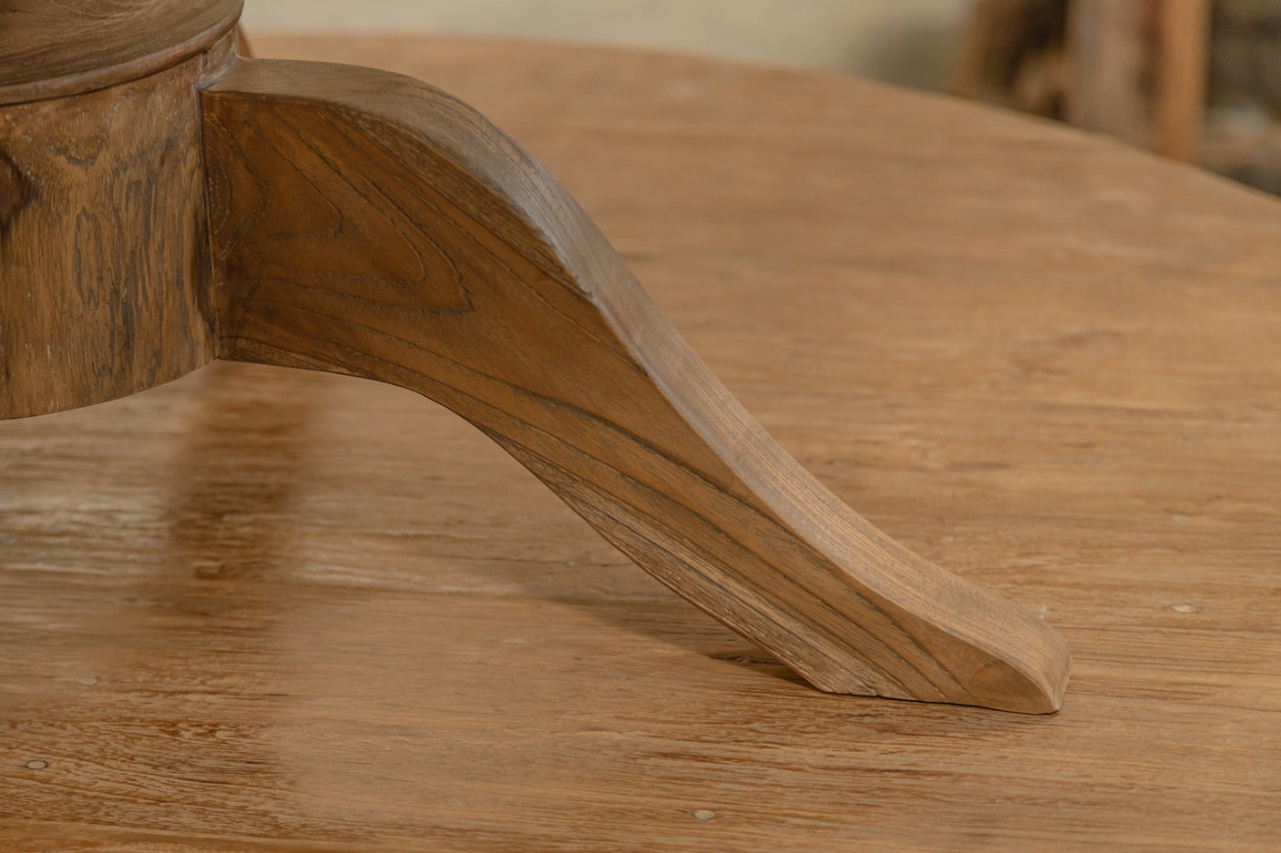 Runder Teak Tisch Anteak