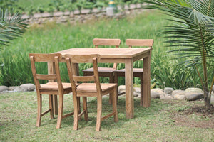 Gartentisch 120x80cm mit 4 Stühle