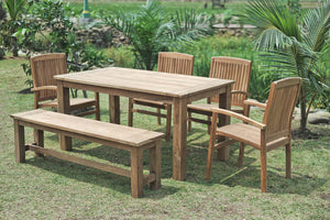 Teak Gartenbank