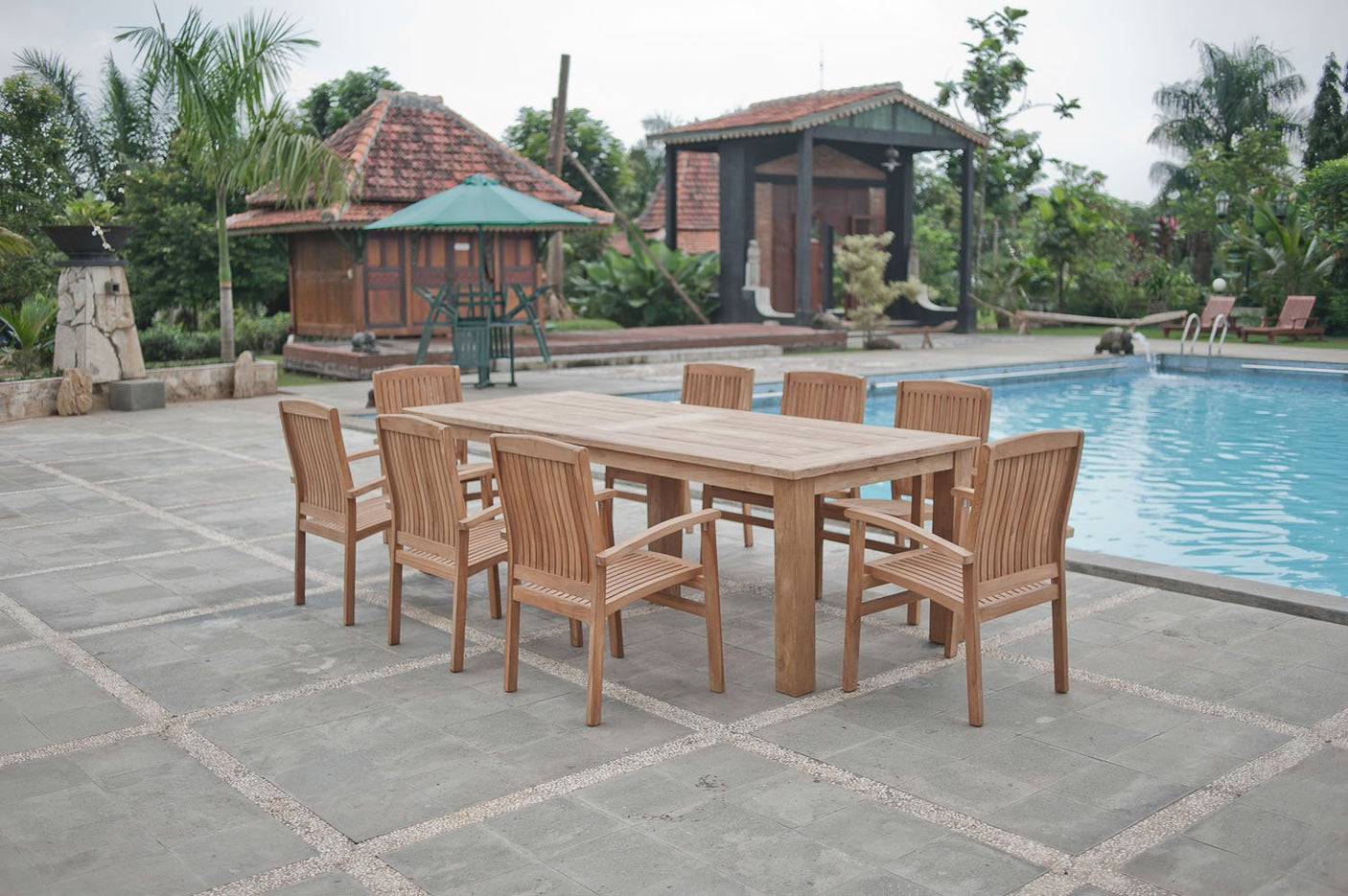 Teak Gartentisch Holland