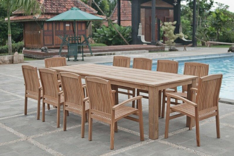 Teak Gartentisch Holland