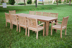 Teak tuintafel 300 x 100