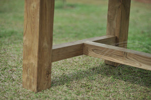 Gartentisch Mammut 200cm mit 2 Beaufort Stühle und Bank