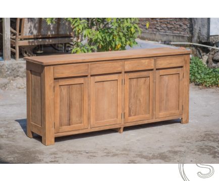 teak dressoir 2 meter
