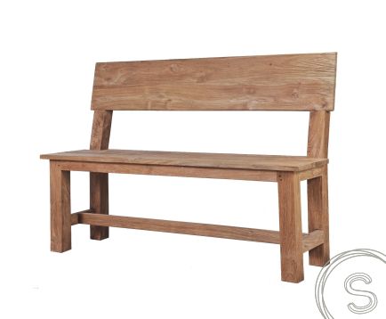 Teak bank 200cm Sandaran