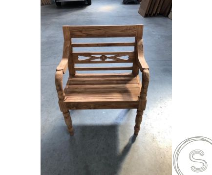 Teak Bahnhofstuhl Spezial
