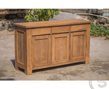 Teak dressoir 150 x 90 x 50