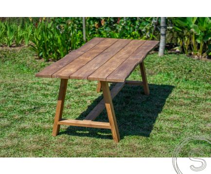 Teak garden table Java 220 x 100