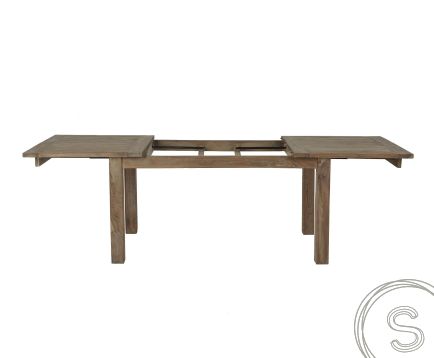 Teak tafel uitschuifbaar 180-230-280x100