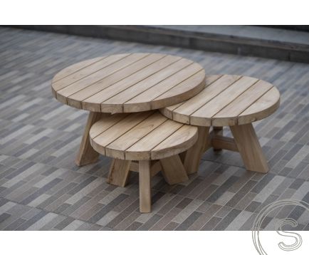 Teak coffeetables Algarve