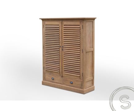 Teak kast Bali - schoenenkast