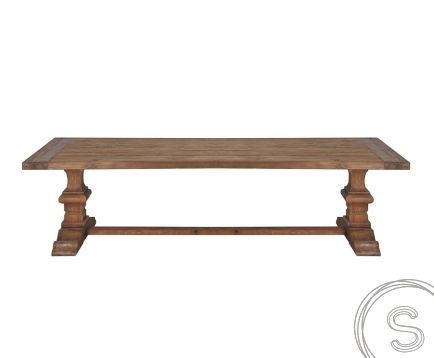teak kloostertafel 220x100cm