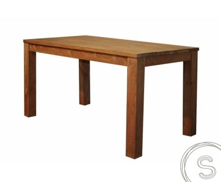 teak tafel 140x80cm