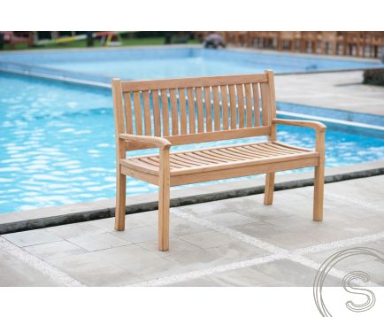 teak tuinbank beaufort 130cm