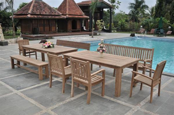 Teakholz Gartenmoebel