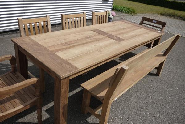 Teakholz Gartentisch