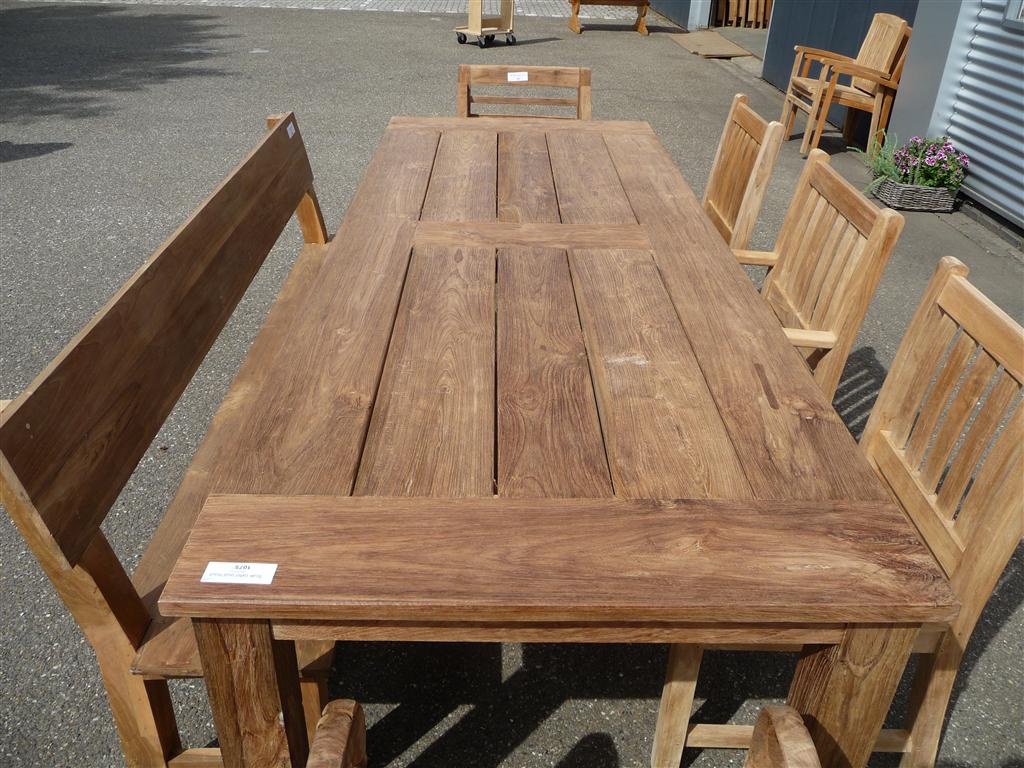 Teakholz Gartentische
