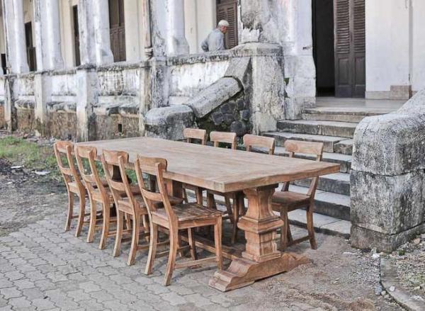 teak kloster tisch holland