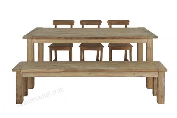 Teak Tisch Dingklik