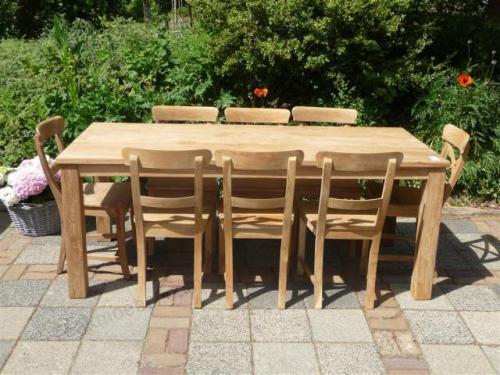 Teak Tisch Lesung