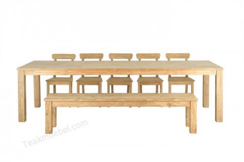 Teak Tisch Lesung