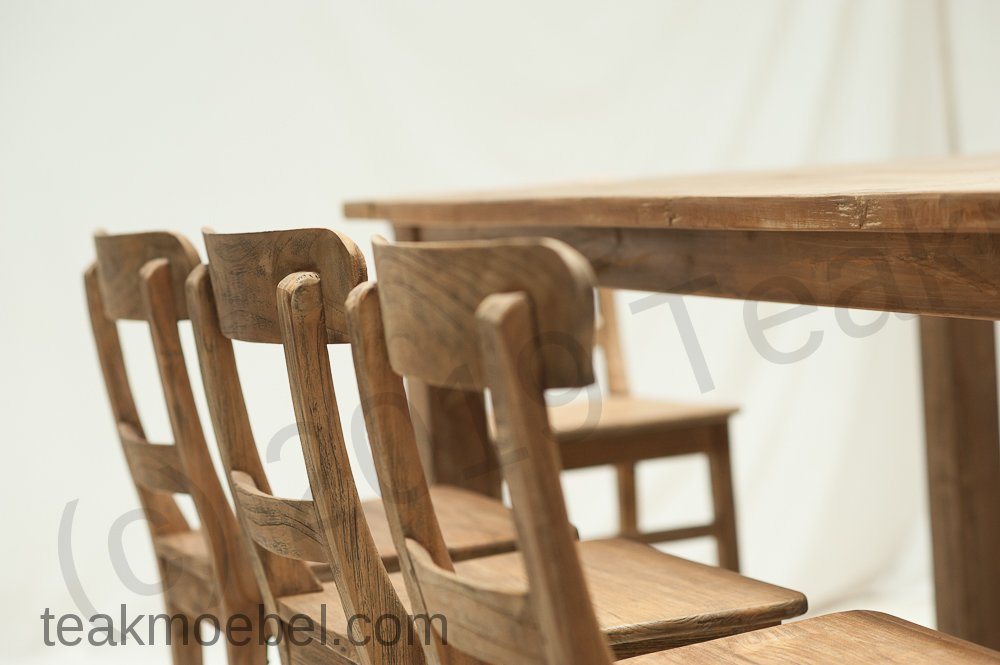 Old Teak Esstisch quadratisch 160x160 Old Teak Esstisch quadratisch 160x160