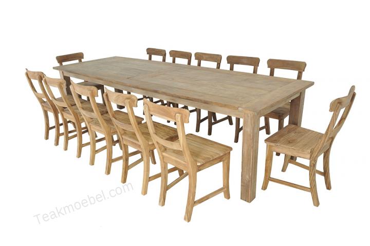 Teak Tisch Dingklik
